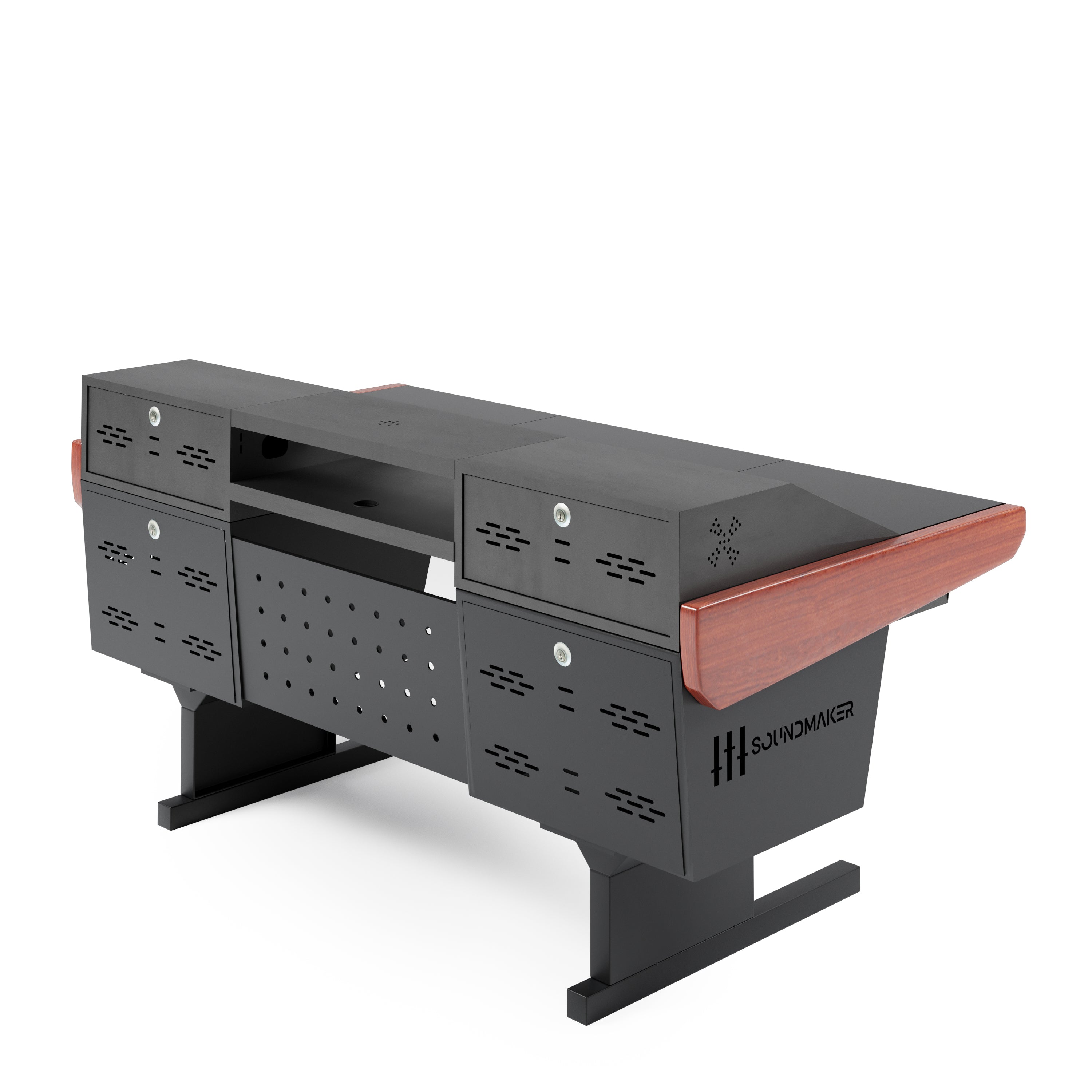 Soundmaker 編曲向け プロ仕様 DTMデスクPF-140/160/180/220 (商品到着日から2年間の保証が付く)