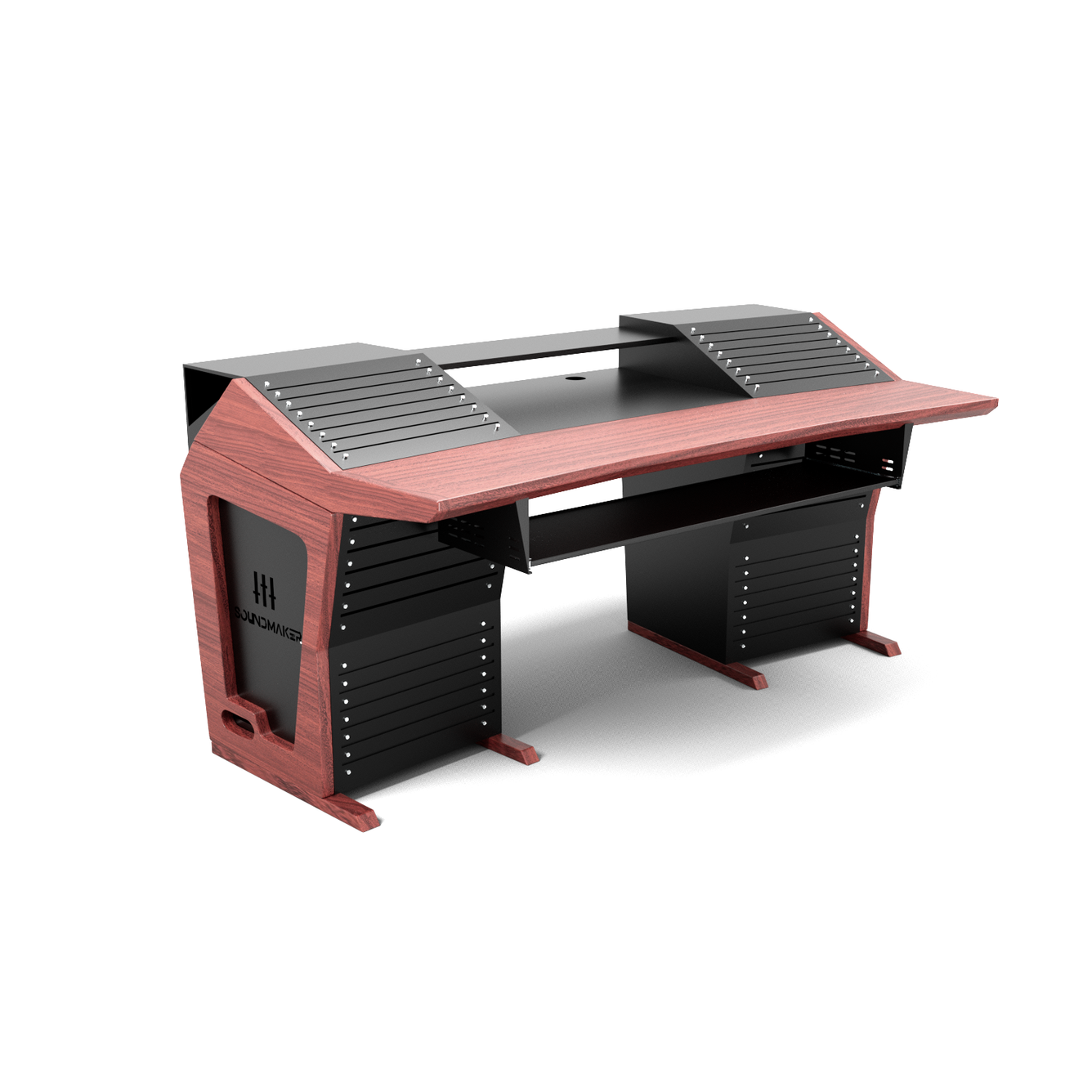 Soundmaker プロ仕様 DTMデスクPF-140/160/180/220 （商品到着日から2年間の保証が付く）