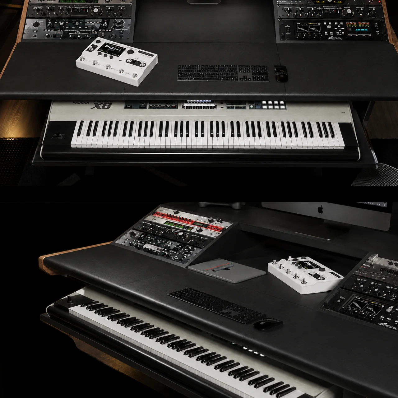 88鍵のMIDIキーボードを格納